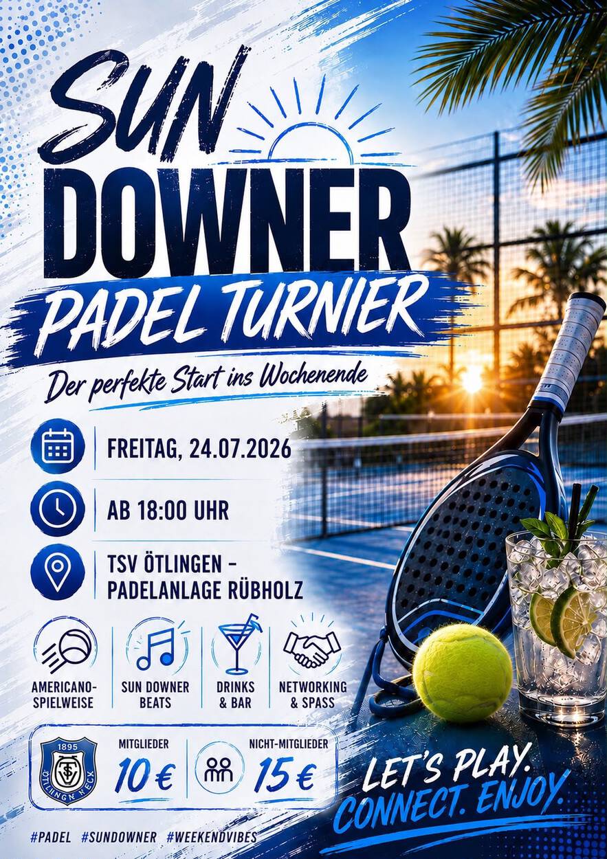 Sun Downer Padel Turnier